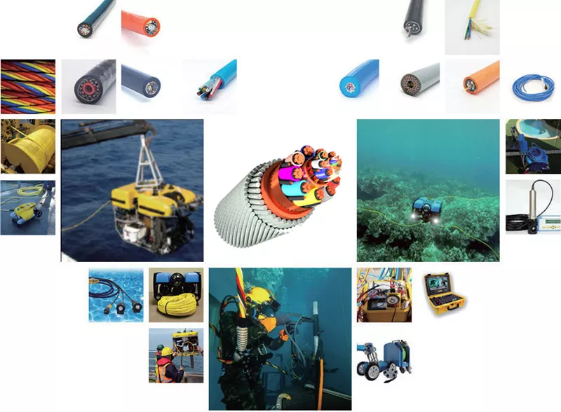 Wodaodporny kabel pływający do basenów bez halogenów do zastosowań opóźniających płomień 5