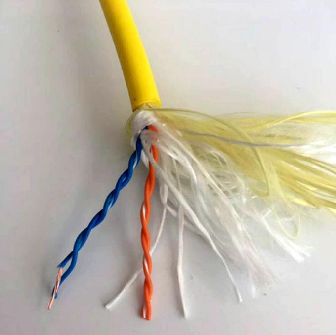 Hybrydowy przewód pępowinowy do zasilania i transmisji sygnału 2