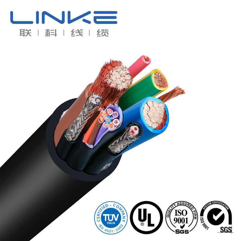 Kabel energetyczny Wzornictwo wielordzia TPU dla drutu linii napędowej w pojazdach energetycznych