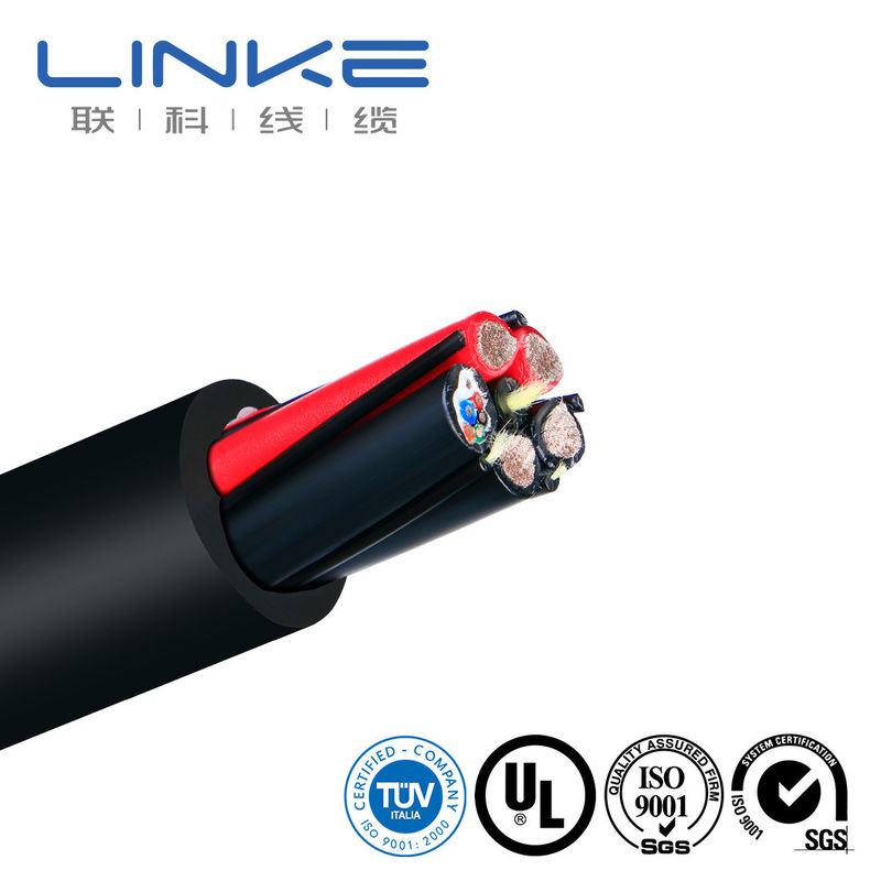 Certyfikat TUV H07bz5-F 3G1.5mm sup2 2X0.5mm sup2 Kabel ładowania prądu bieżącego EV z rdzeniem miedzianym
