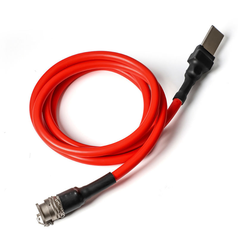 Waga brutto Czarny Hv Odrzucający ogień Miękki kabel silikonowy Zębatka Kabel nowego pojazdu energetycznego Kabel szybkiego ładowania