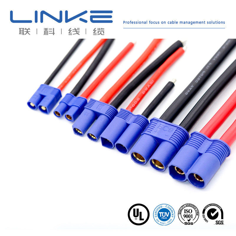 Czarny UL 62 32A 5p 2c*10AWG 1c*10AWG 3c*18AWG EV Kabel do ładowania z drutami miedzianymi