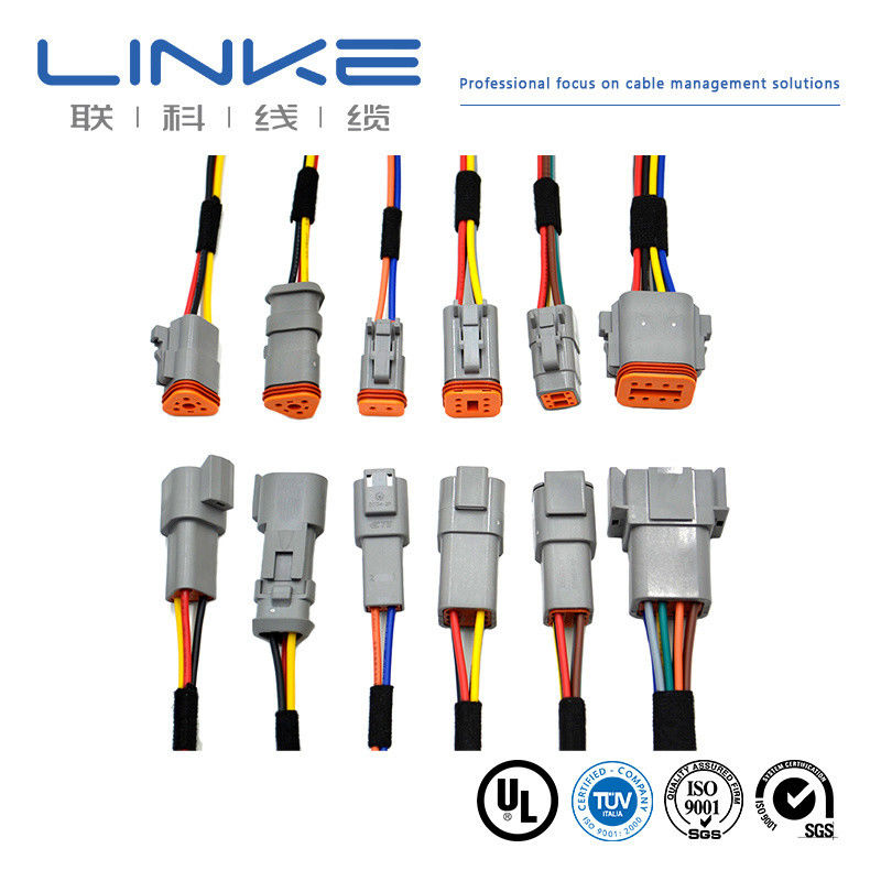 Czarny UL 62 32A 5p 2c*10AWG 1c*10AWG 3c*18AWG EV Kabel do ładowania z drutami miedzianymi
