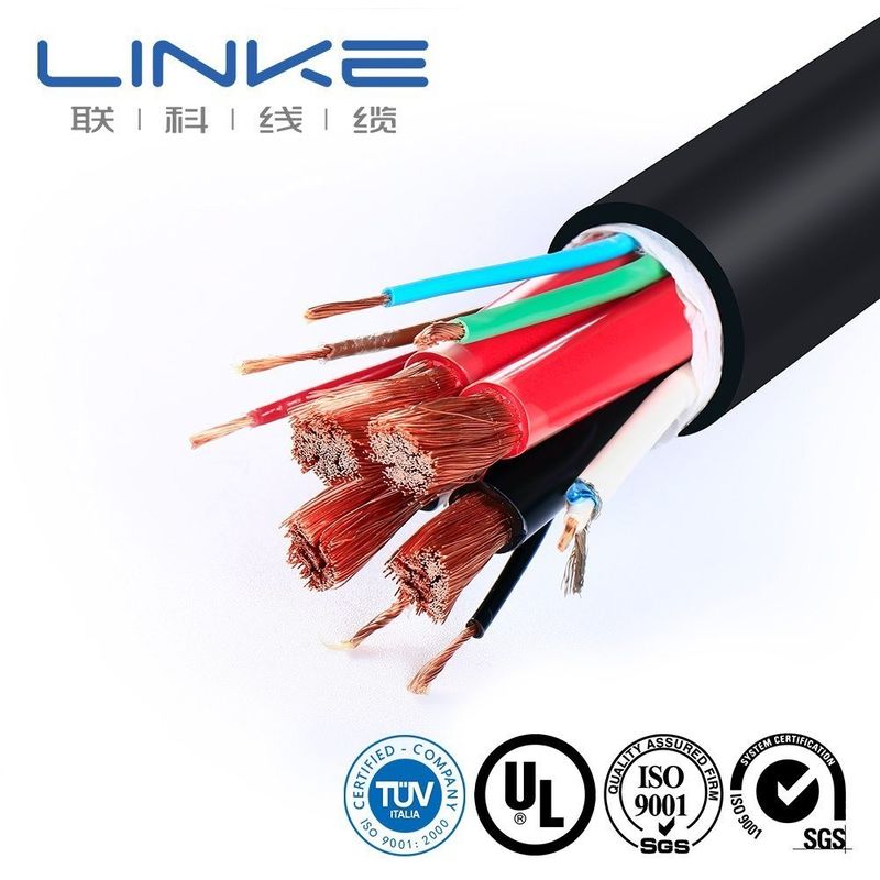 Kabel ładowarki EV typu 1 trójfazowego rozszerzenia 50A 80A z łącznikami miedzianymi