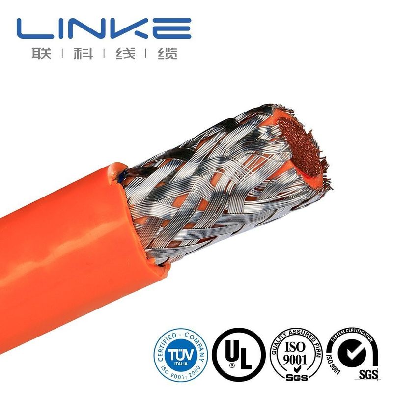Kabel ładowarki EV typu 1 trójfazowego rozszerzenia 50A 80A z łącznikami miedzianymi