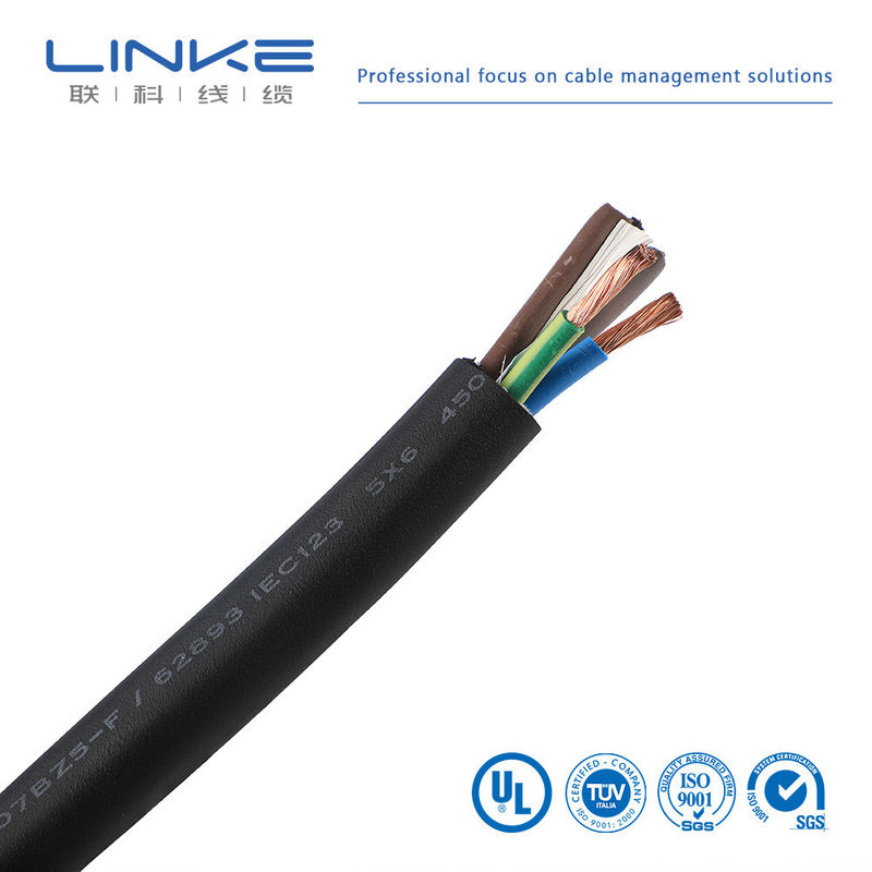 Dostosowanie XLPE3 Core 6 sup2 Kabel ładowania do ładowania sterówki