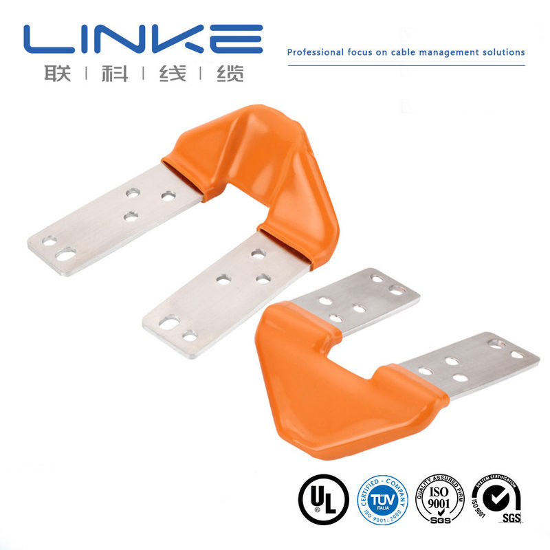 Izołowany, niestandardowy, elastyczny, płaski, miedziany sztylet dla baterii o pojemności 1200A