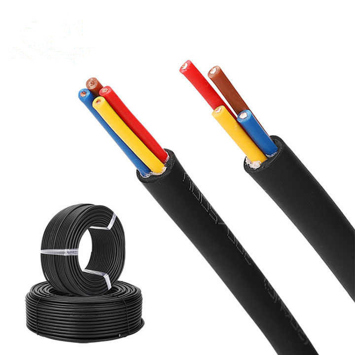 Tvvb okrągły wielojadrowy elastyczny kabel zasilający kabel windy