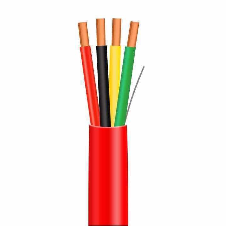 Tvvb okrągły wielojadrowy elastyczny kabel zasilający kabel windy