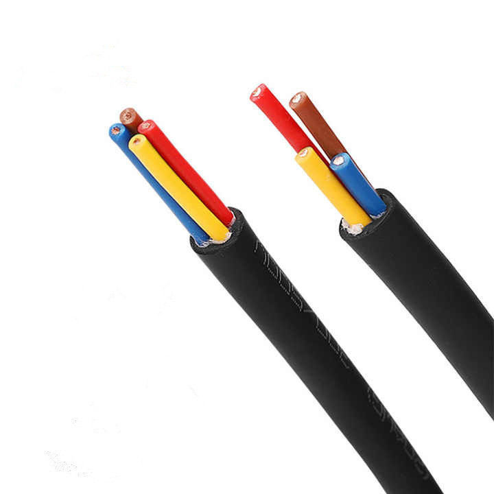 Tvvb okrągły wielojadrowy elastyczny kabel zasilający kabel windy