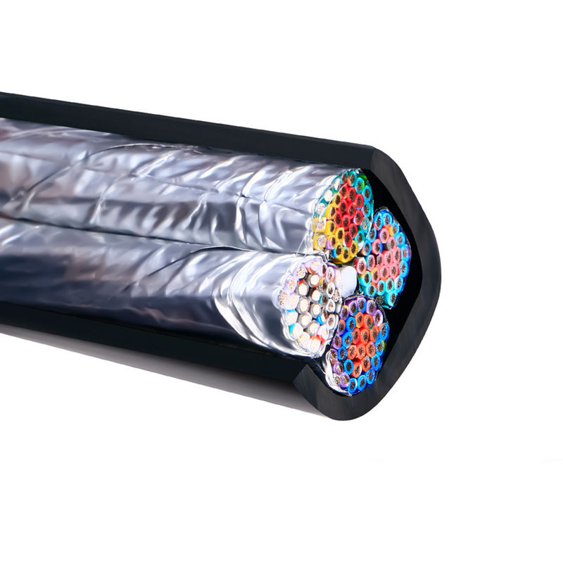 Kabel napędowy z gumy silikonowej Kabel sterujący przemysłowy z promieniowaniem cieplnym