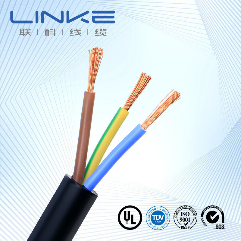 RS PRO 3 Core x 0.75sqmm ((klasa 5 PCW), izolowany PVC, pokryty PVC, 300/300V, H03VV-F.