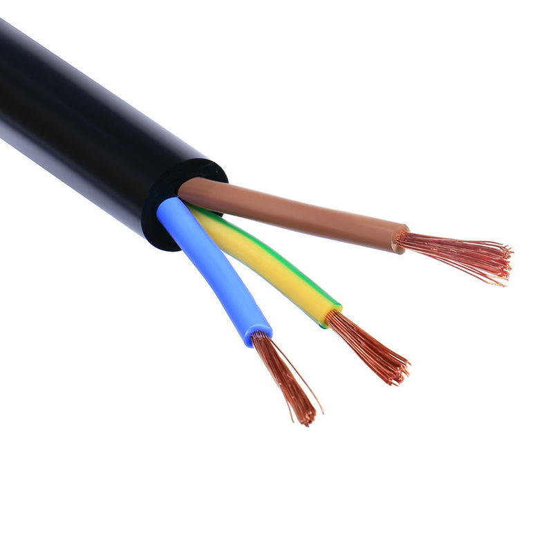 1.5mm 2.5mm 4mm 6mm Kabel elektryczny wielożyłowy elastyczny okrągły 3-żyłowy izolowany PVC Rvv