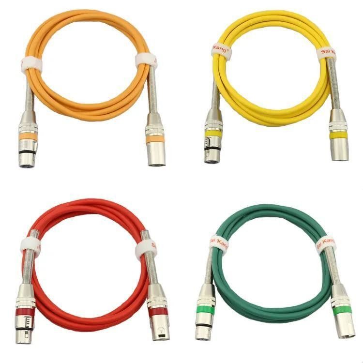 Kabel XLR o regulowanej długości z wysoką jakością dźwięku i drutem miedzianym dla profesjonalnego audio