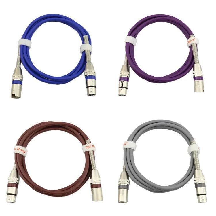 Kabel XLR o regulowanej długości z wysoką jakością dźwięku i drutem miedzianym dla profesjonalnego audio
