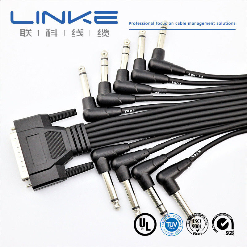 Dostosowany kabel XLR z wysoką jakością dźwięku i gołym drutem miedzianym do profesjonalnych aplikacji audio