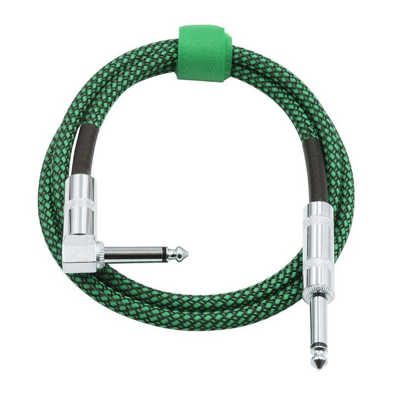 Kabel dźwiękowy do instrumentów elektrycznych 10FT 3m Jack To Jack Custom Connector 6,35mm Opcja