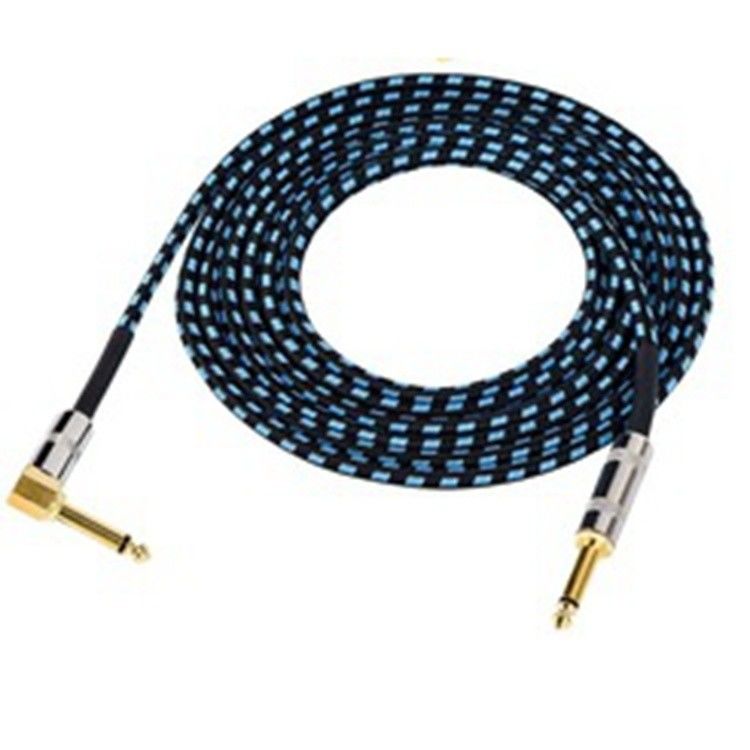 Kabel dźwiękowy do instrumentów elektrycznych 10FT 3m Jack To Jack Custom Connector 6,35mm Opcja