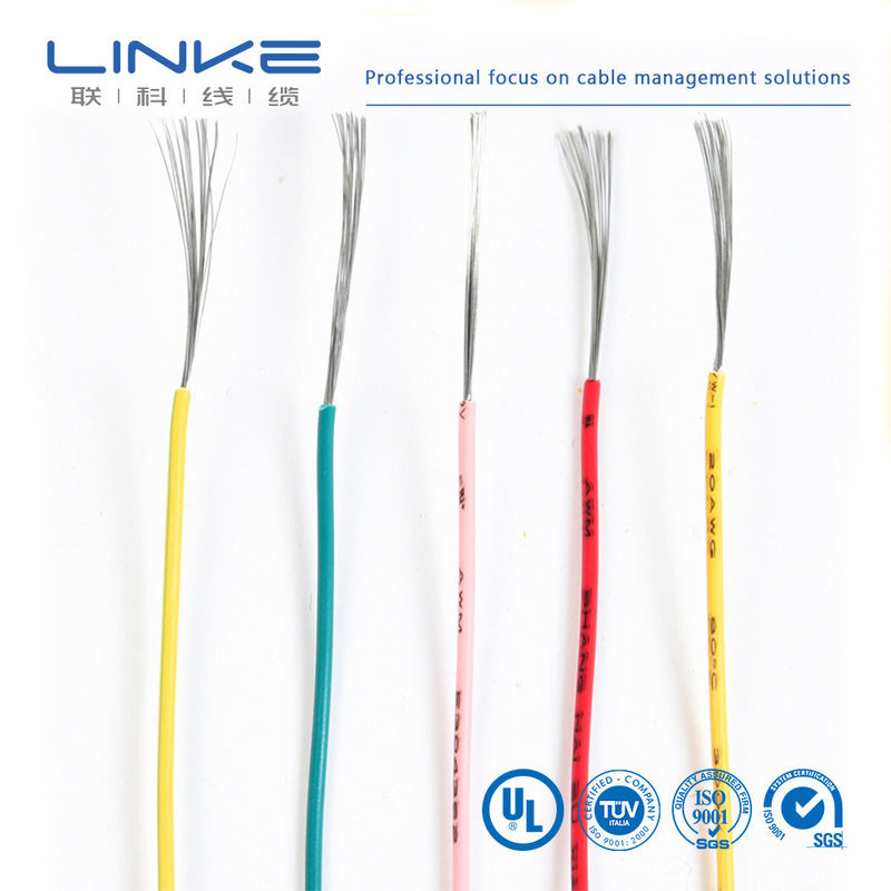 Kabel elektryczny UL1723 z izolacją FEP, miedź cynowana, pojedynczy rdzeń, niski dym, bezhalogenowy