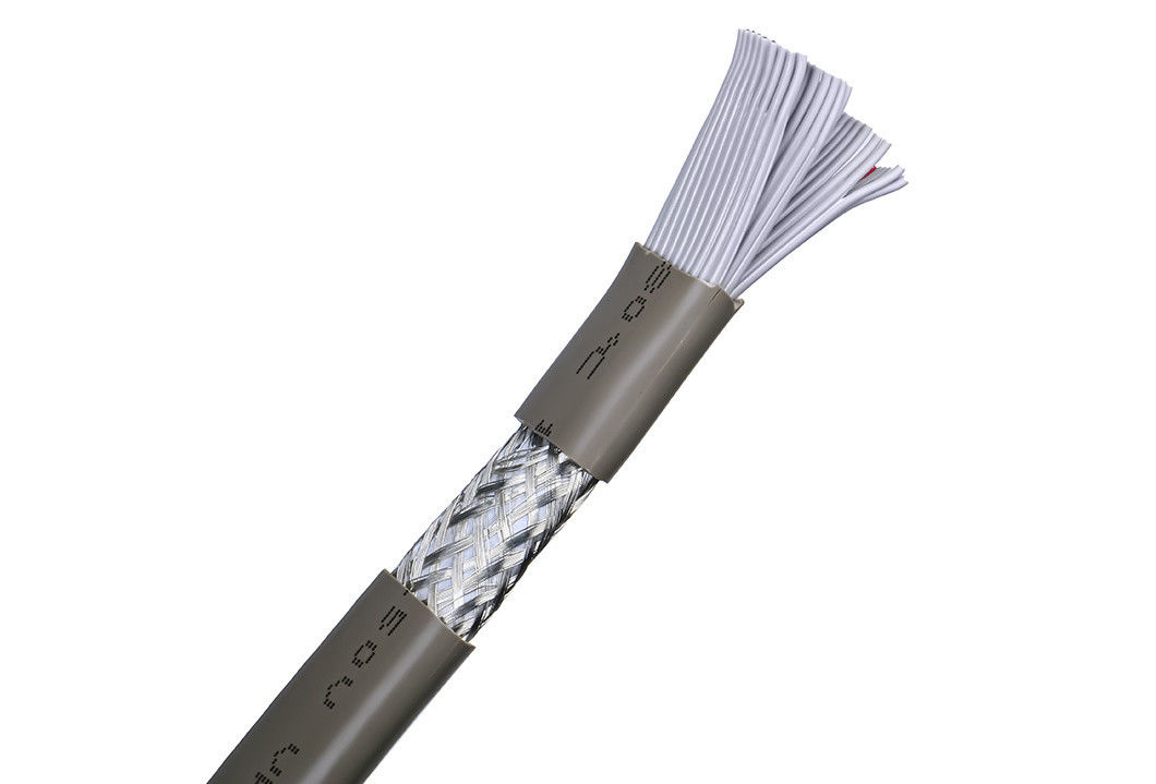Elektryczny elastyczny izolowany płaski kabel z PVC z przetworzonym miedzianym przewodnikiem elektrycznym UL Certified Wire Low-Voltage Flat Cable