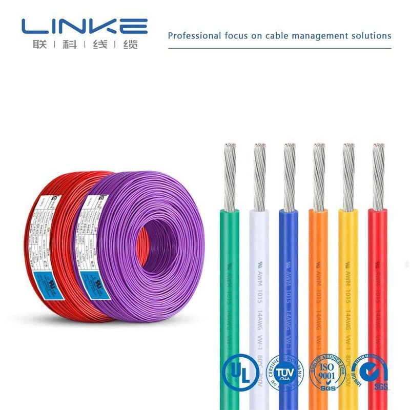 1-30AWG Tynkowany miedziany płaszcz PVC UL1015 XLPE Kabel sterujący do długotrwałej kontroli