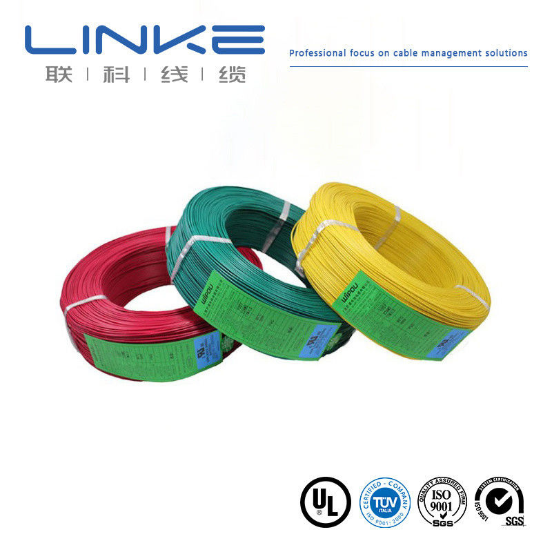 Odporny na ciepło UL1007 PVC Izolowany drut 16-28 AWG Kabel miedziany z szerokim zakresem temperatur