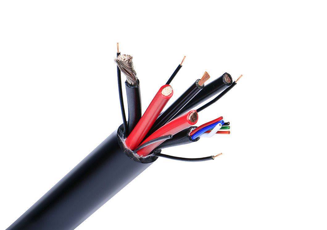 Wysokiej elastyczności, wodoodporny, konfigurowalny, wielożyłowy, cynowany miedziany kabel do łańcucha energetycznego