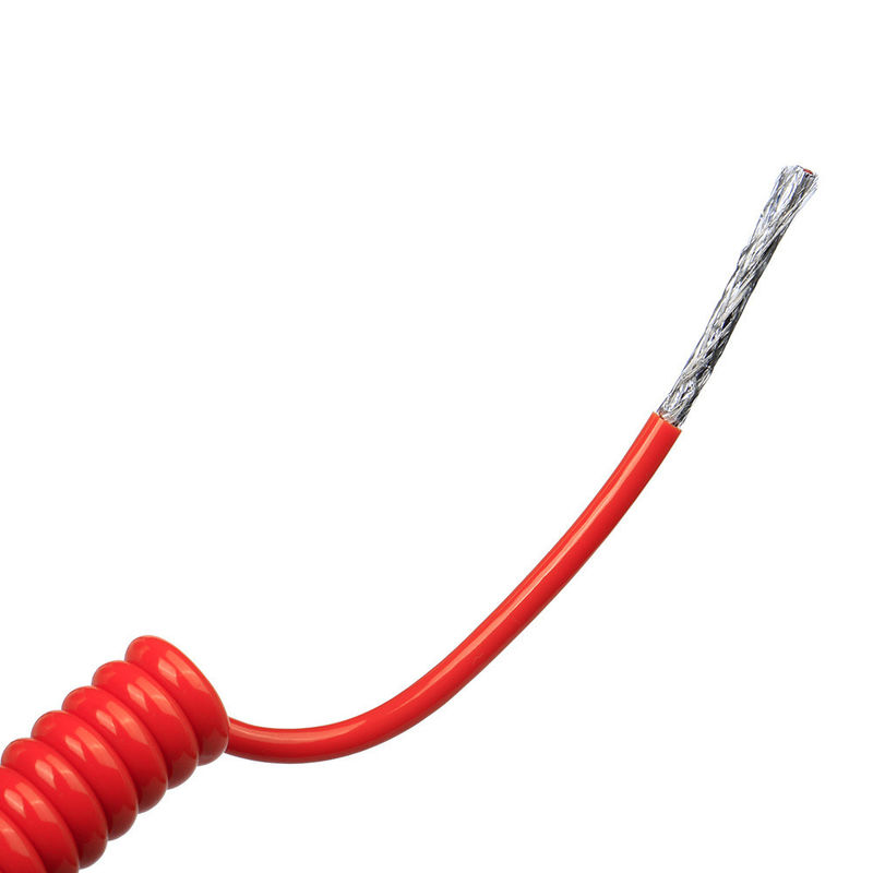 US TPU/PUR/PU Spiralny kabel sprężynowy o silnej elastyczności