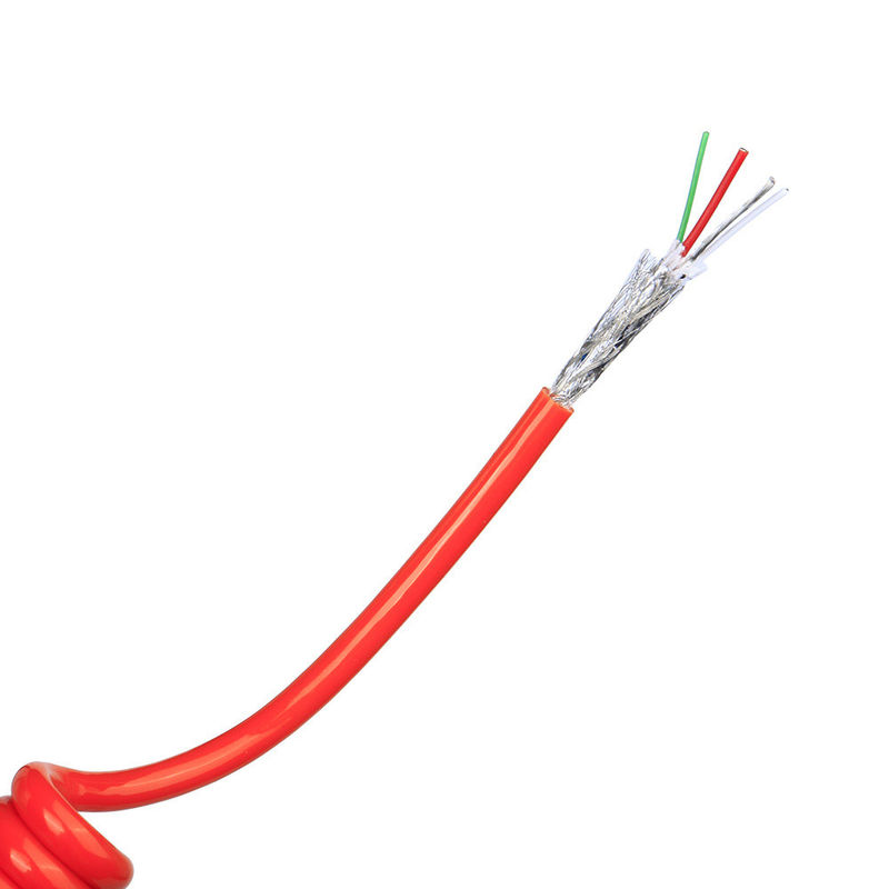 US TPU/PUR/PU Spiralny kabel sprężynowy o silnej elastyczności
