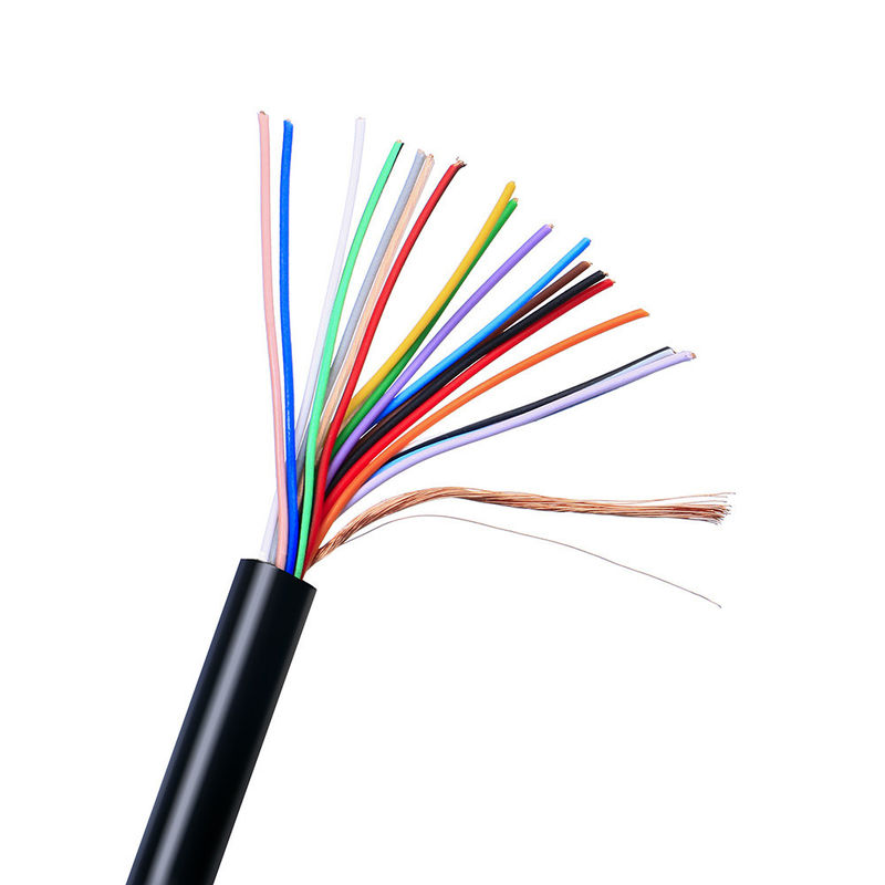 Przyczepa okrągły kabel niskiego napięcia 7 rdzeni dla przemysłowego systemu elektronicznego