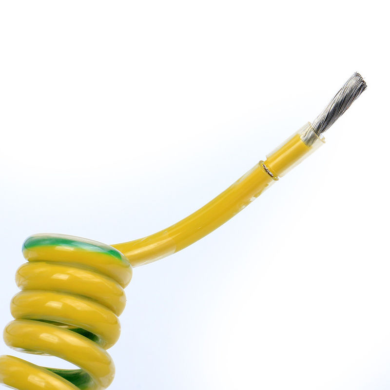 Materiał obudowy PVC 2-10 rdzeni opóźniający ogień Spiralny sprężynowy kabel zasilający do sprzętu elektronicznego