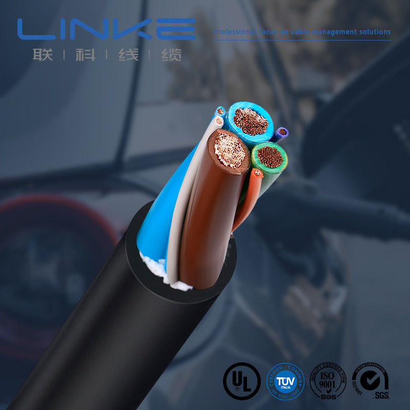 600V 16AMP miedziany rdzeń EV ładowania kabla AC EV drutu do szybkiego ładowania