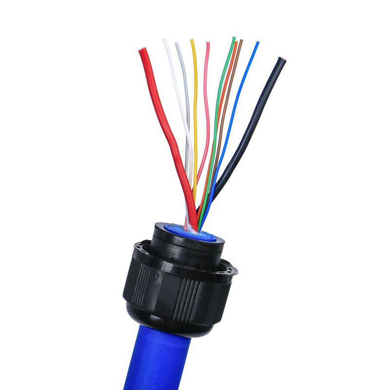 Wysoce elastyczny wodoodporny, odporny na korozję, 8 rdzeniowy kabel sygnałowy, robotyka morska, ROV, wodoszczelny, pływający kabel