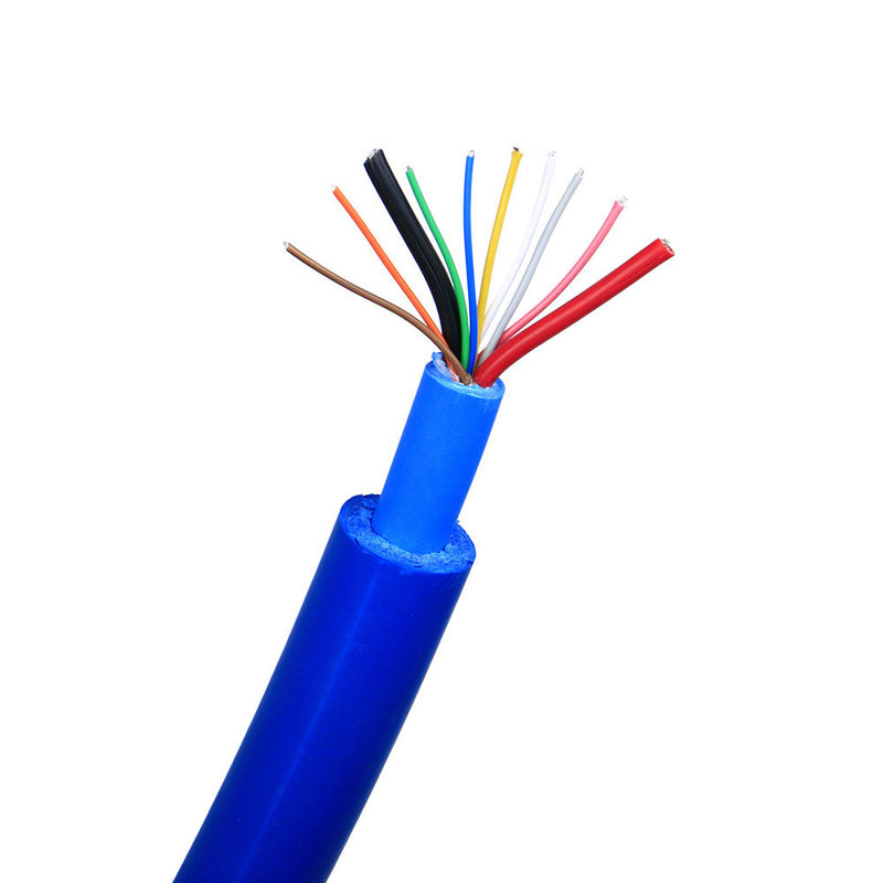 Wysoce elastyczny wodoodporny, odporny na korozję, 8 rdzeniowy kabel sygnałowy, robotyka morska, ROV, wodoszczelny, pływający kabel