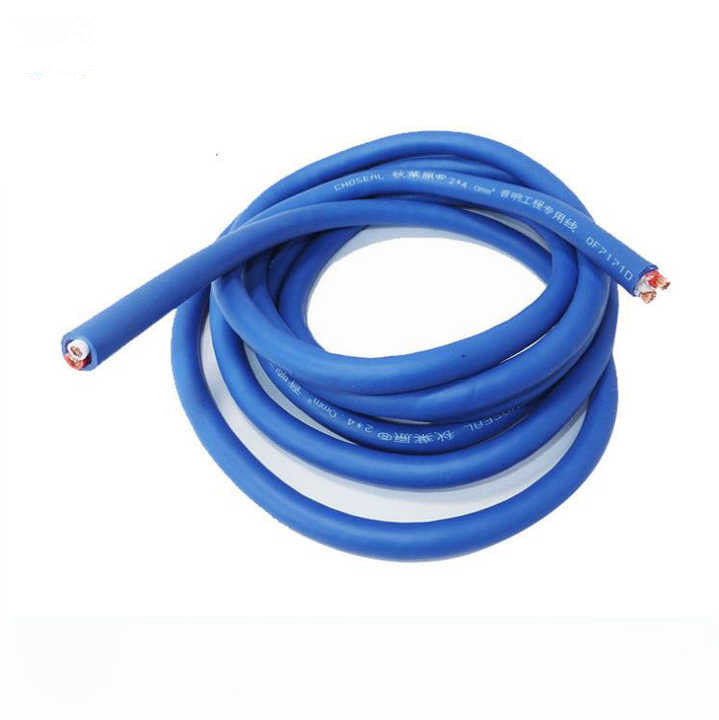 Wysokiej klasy EV HV kabel PVC ognioodporny samochód audio kabel zasilający głośnik drut