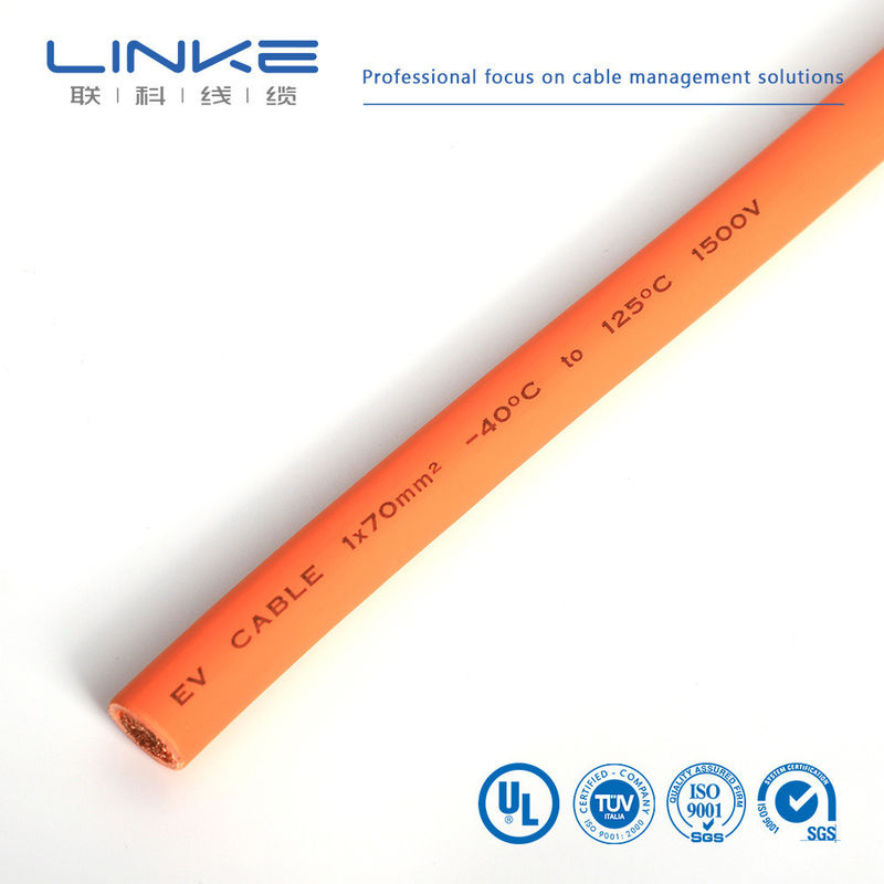 Wysokonapięciowa linia magazynowania energii izolowany kabel XLPE z materiałem pokrycia PVC kabel ładowarki EV