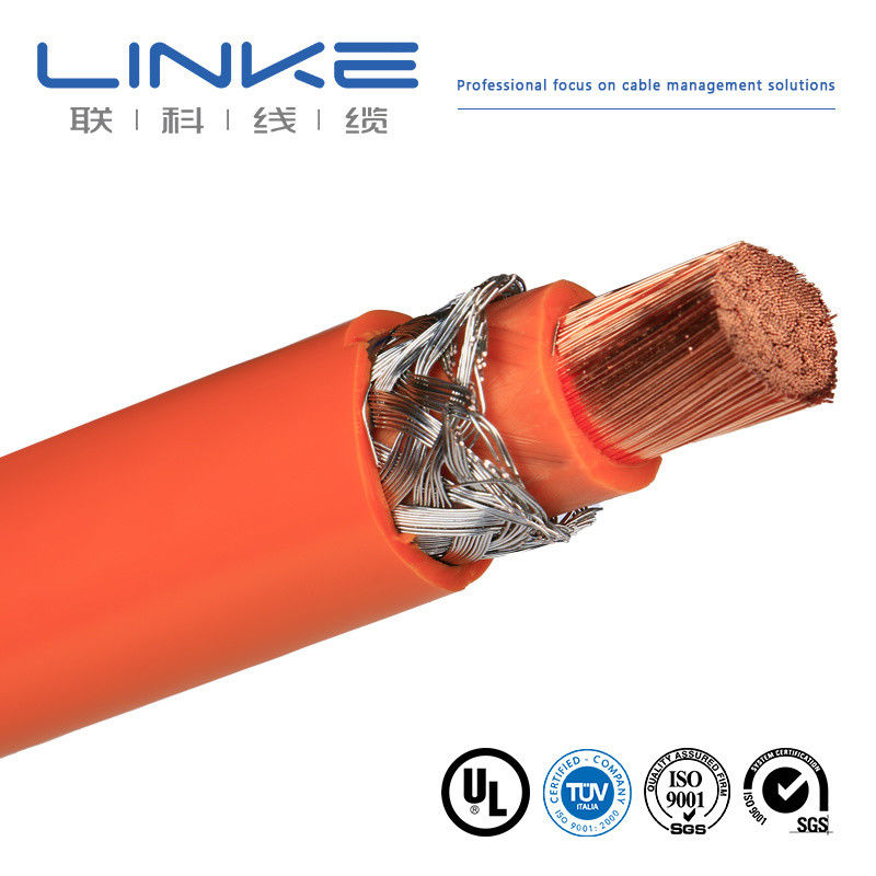 Wysokiej elastyczności kabel elektryczny z miedzi czystej, 10/16/25/35/50/70 mm kwadratowy, pojedynczy rdzeniowy kabel akumulatorowy elektryczny o wysokim napięciu