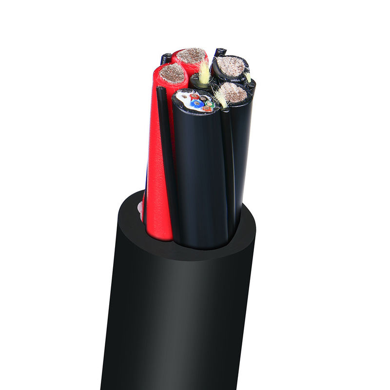 PVC/kauczuk izolowany podwodny kabel wodoszczelny dla urządzeń podwodnych