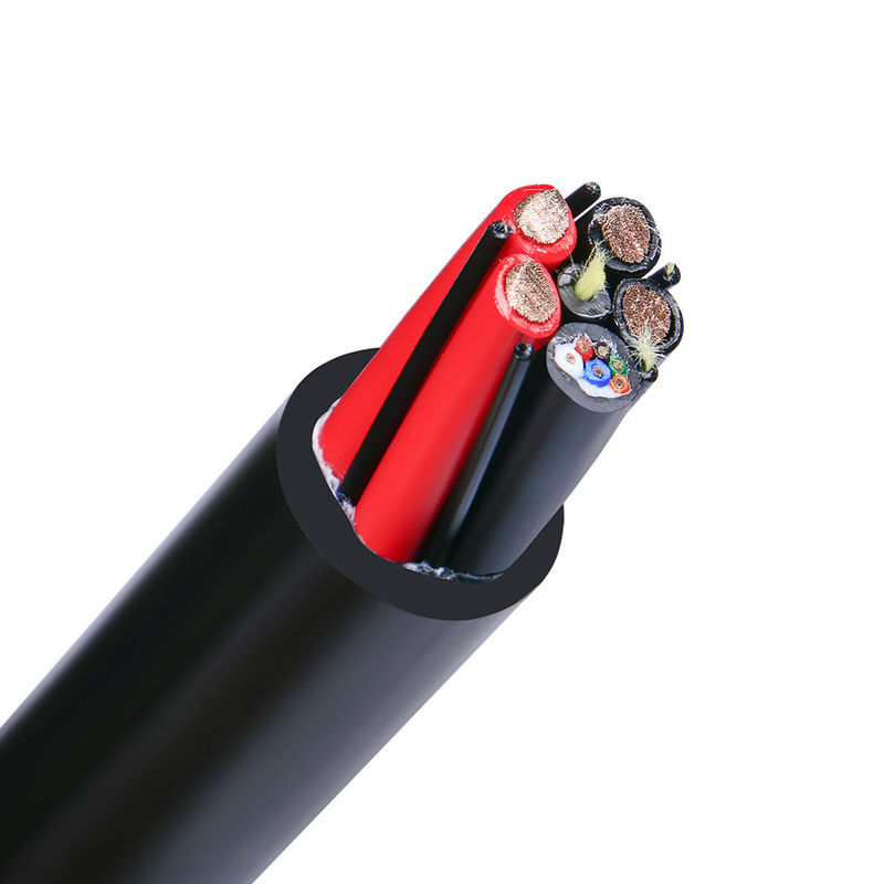 PVC/kauczuk izolowany podwodny kabel wodoszczelny dla urządzeń podwodnych