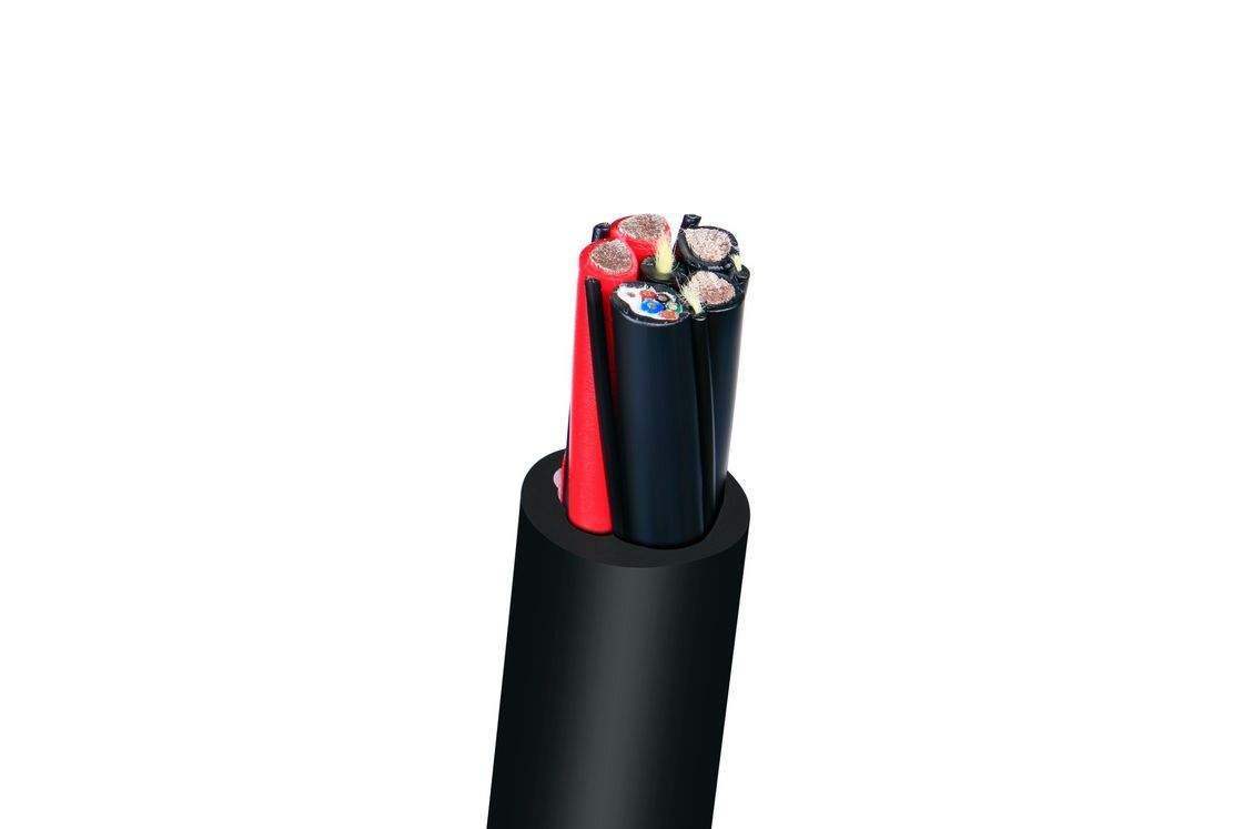 PVC/kauczuk izolowany podwodny kabel wodoszczelny dla urządzeń podwodnych