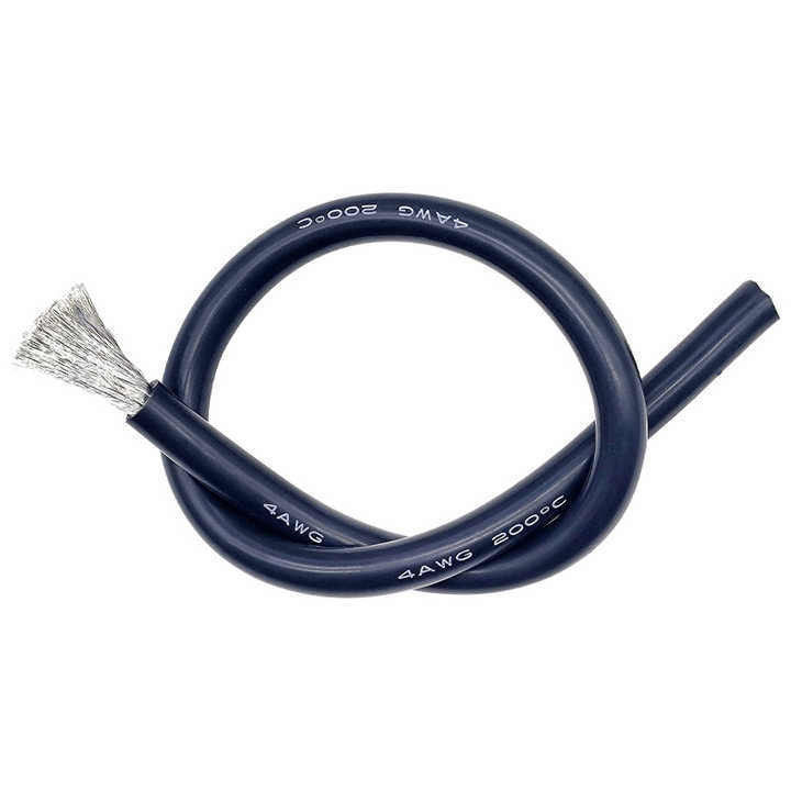 Włókno gumowe silikonowe 12AWG 14AWG Kabel akumulatora samochodowego Miękki silikonowy drut Włókno silikonowe odporne na korozję