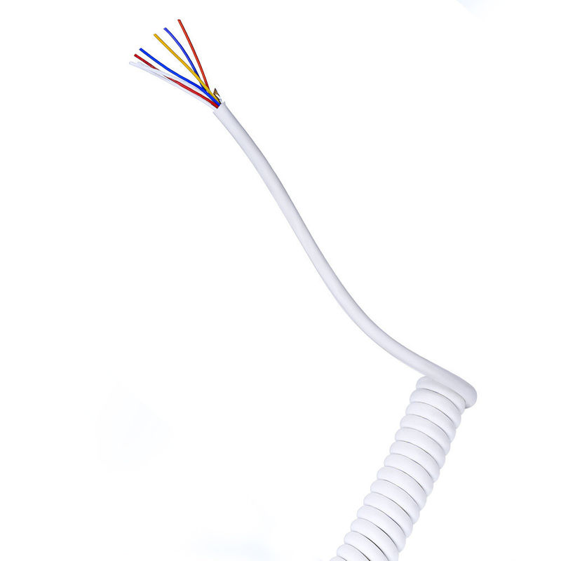 Dostosowany kabel sterujący przemysłowy do przetwarzania wysokiej mocy OEM kabel spiralny z certyfikatem UL