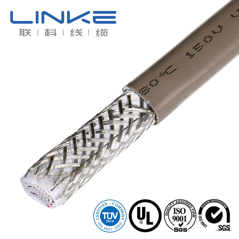 50 rdzeni Shield Flat Industrial Control Cable z izolacją PVC i osłoną TPU