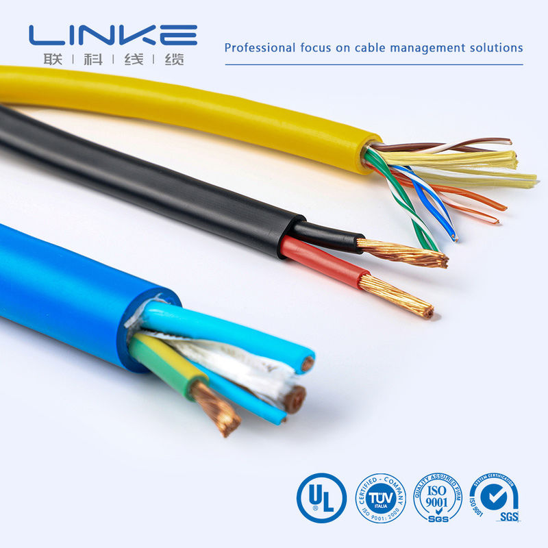 60227 IEC 06 Kabel sterowania przemysłowego RV PVC Izolowany miedziany kabel 300V/500V