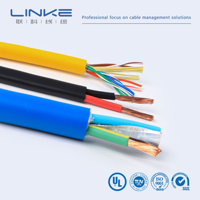 60227 IEC 06 Kabel sterowania przemysłowego RV PVC Izolowany miedziany kabel 300V/500V