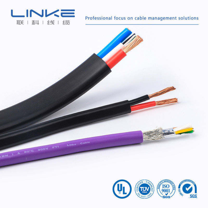 Miękki miedziany drut PVC izolowany kabel sterujący przemysłowy 60227 IEC 52 53rvv Kabel sterujący wielojadrowy