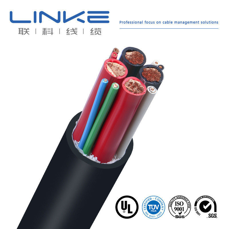 UL 600V 16AMP 3*14AWG+1*18AWG AC EV Wire EV Kabel ładowania z miedzianym przewodnikiem bez tlenu
