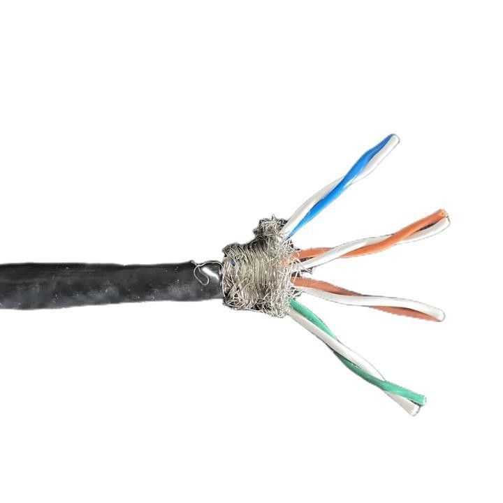 Niestandardowy wysoko elastyczny kabel kompozytowy Cat 5 miedziany kabel sieciowy do elektrowni