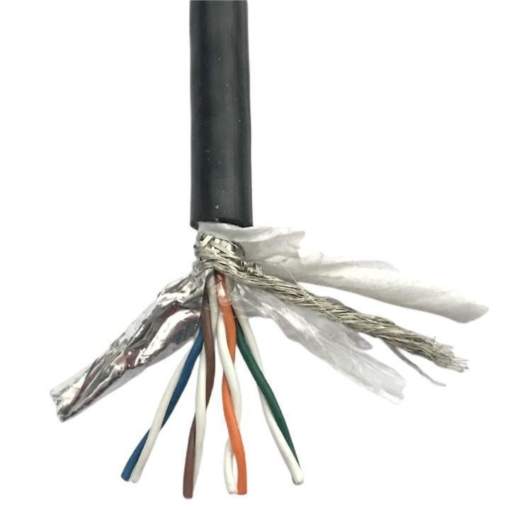 Niestandardowy wysoko elastyczny kabel kompozytowy Cat 5 miedziany kabel sieciowy do elektrowni