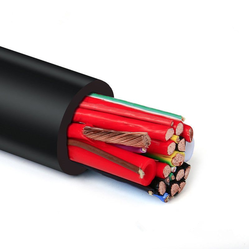 Jednorodkowe osłonięte drut elektryczny do samochodów elektrycznych kabel EV 6AWG 14AWG Energia Drut wysokiego napięcia silikonowa kurtka gumowa